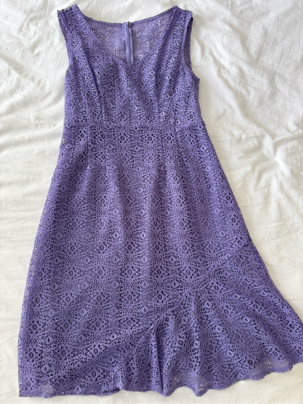 Nanette Lepore “Tell Mama” Lace Dress Light Purple Size 2 NWT $448 Retail